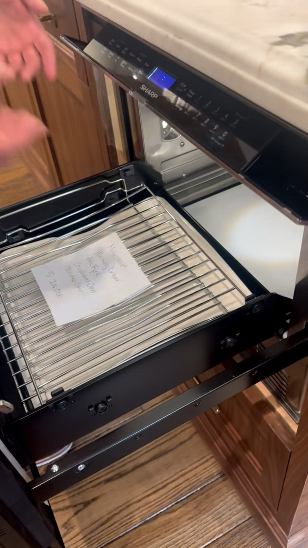 A microwave drawer is such a smart upgrade — ergonomic design, smooth-glide open/close, and no more bending or awkward reaching. It keeps your counters clear, integrates seamlessly into lower cabinetry, and offers safer, spill-free lifting. Sharp pioneered the microwave drawer, and the tech still leads the category.



#kitchenupgrade #microwavedrawer #kitchentech #modernkitchen #kitchendesign #appliances #designinspo #kitchenrenovation
#LTKCyberWeek 

#LTKHome #LTKHoliday #LTKGiftGuide