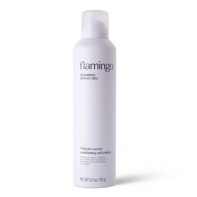Flamingo Foaming Shave Gel with Aloe Vera - 6.7oz | Target