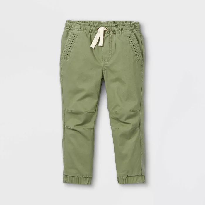 Toddler Boys' Knit & Woven Pull-On Jogger Chino Pants - Cat & Jack™ | Target