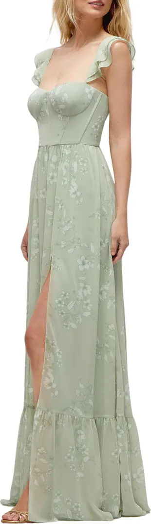 Dessy Collection Bustier Maxi Dress | Nordstrom | Nordstrom