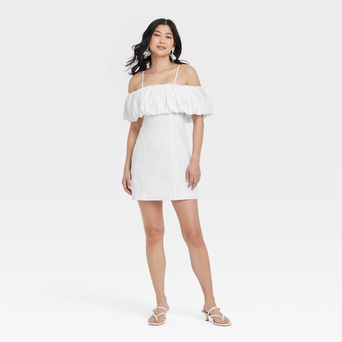 Women's Ruffle Mini A-Line Dress - A New Day™ | Target