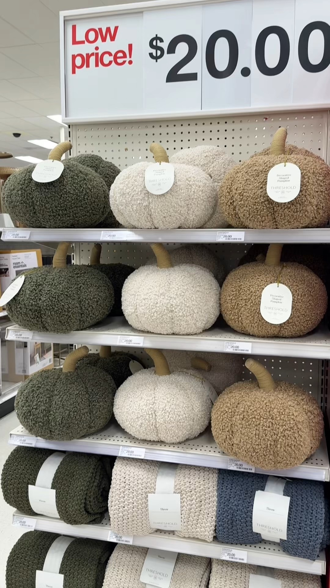 The best teddy Boucle pumpkin throw pillow are back 🎃

#LTKFindsUnder50 #LTKStyleTip #LTKHome
