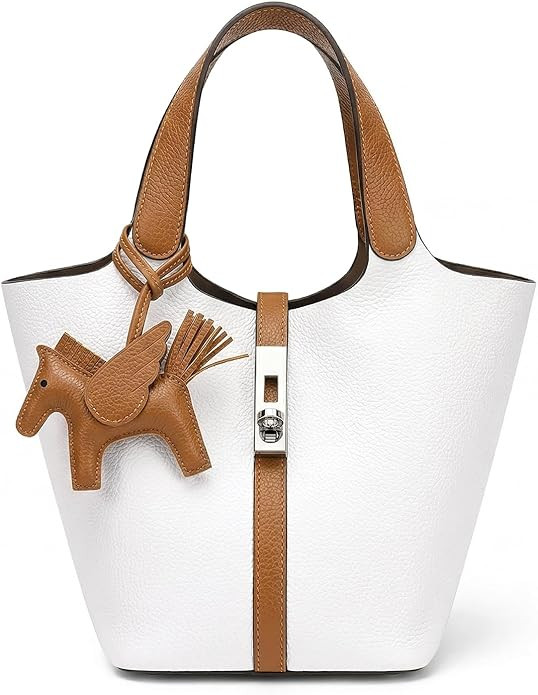 Tote Bag for Women Crocodile Pattern Satchel Bag for Women Shoulder Handbag Purse Clutch Bags for... | Amazon (US)