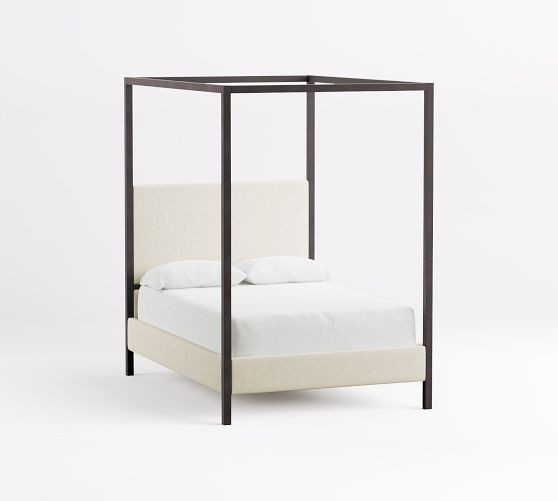 Atwell Metal Canopy Bed | Pottery Barn (US)