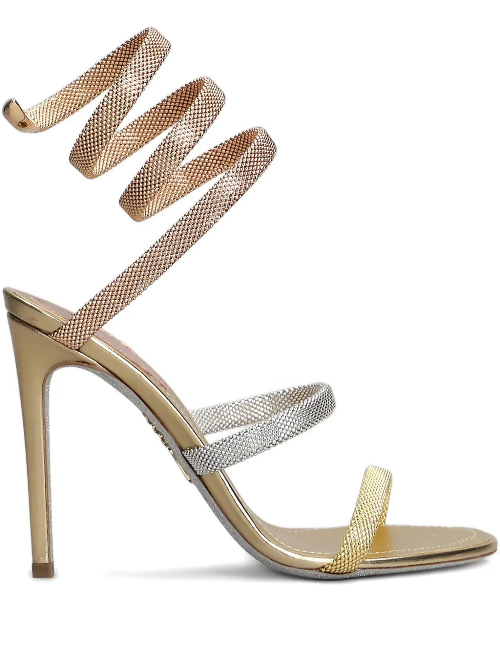 René Caovilla 105mm Trigold sandals | Farfetch Global