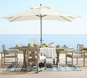 Premium Sunbrella® Rectangular Umbrella | Pottery Barn (US)