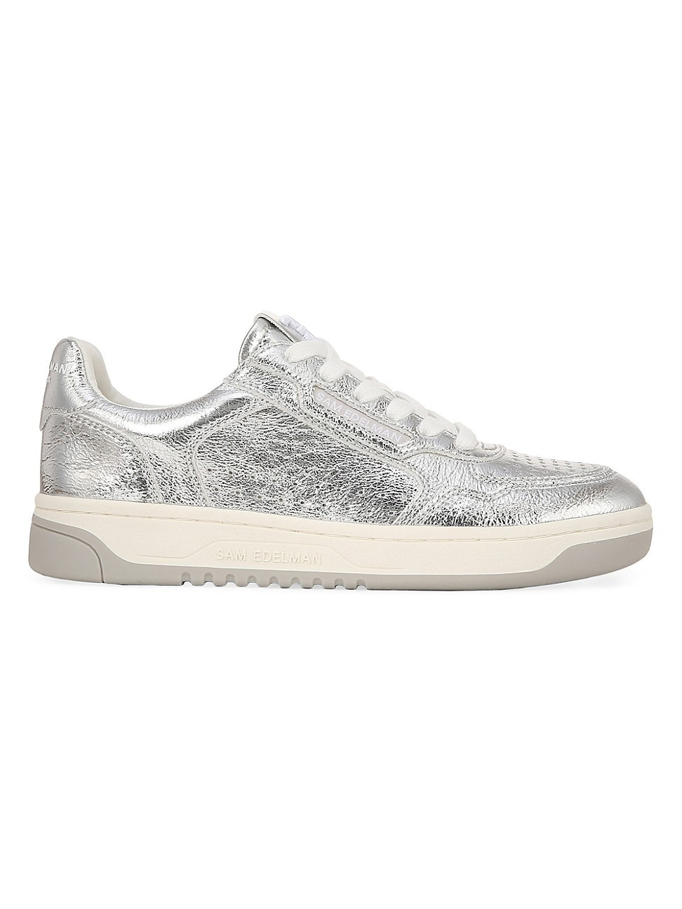 Women's Harper Contrast-Detail Sneakers - Silver - Size 6 | Saks Fifth Avenue