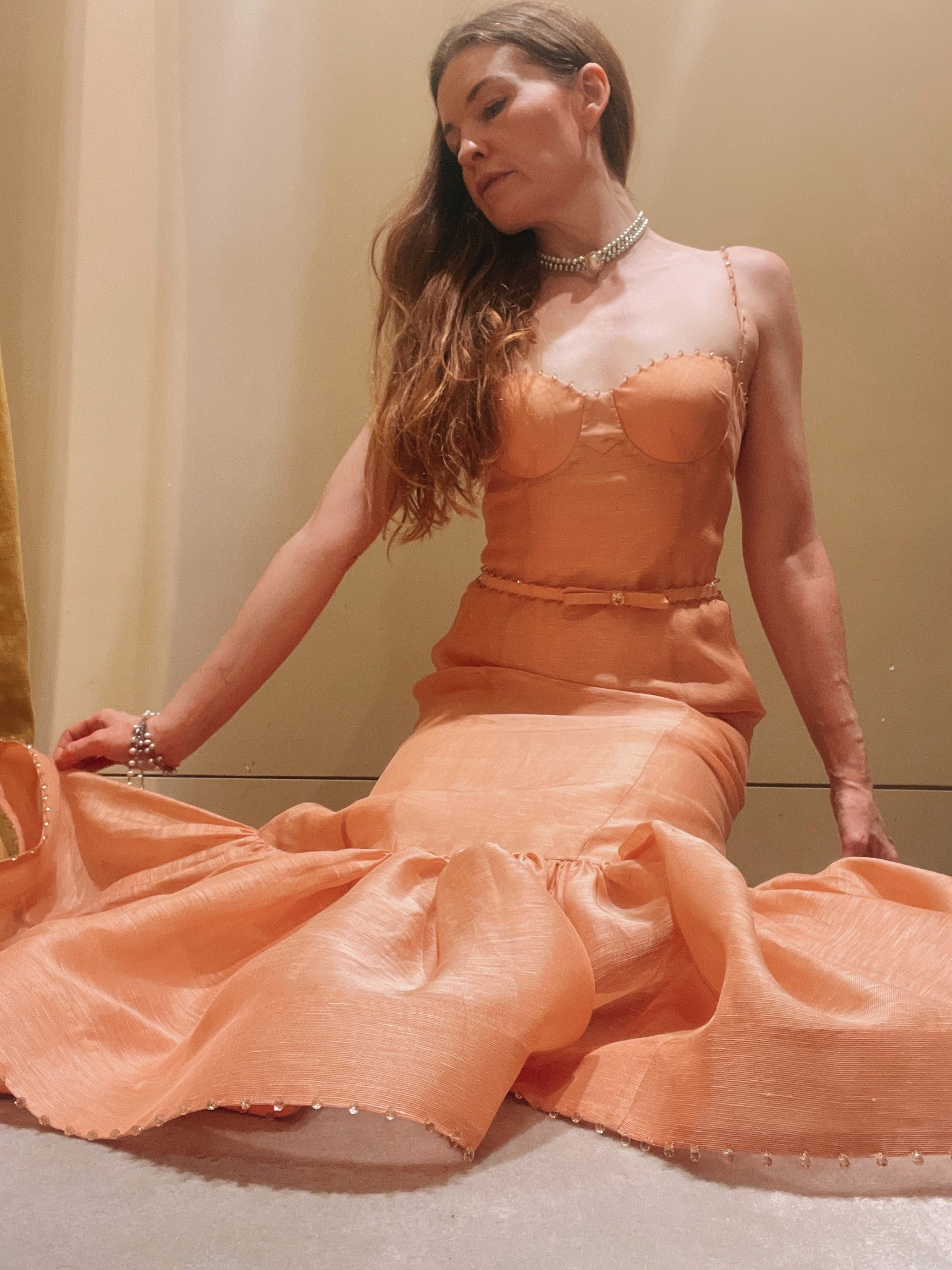 The most stunning evening gown .
I am wearing size 8 and I’m 34.b chat size . This is the perfect fit !
#designerdress #designer .#eveningwear #eventdress

#LTKdresses #LTKstyletip #LTKluxury