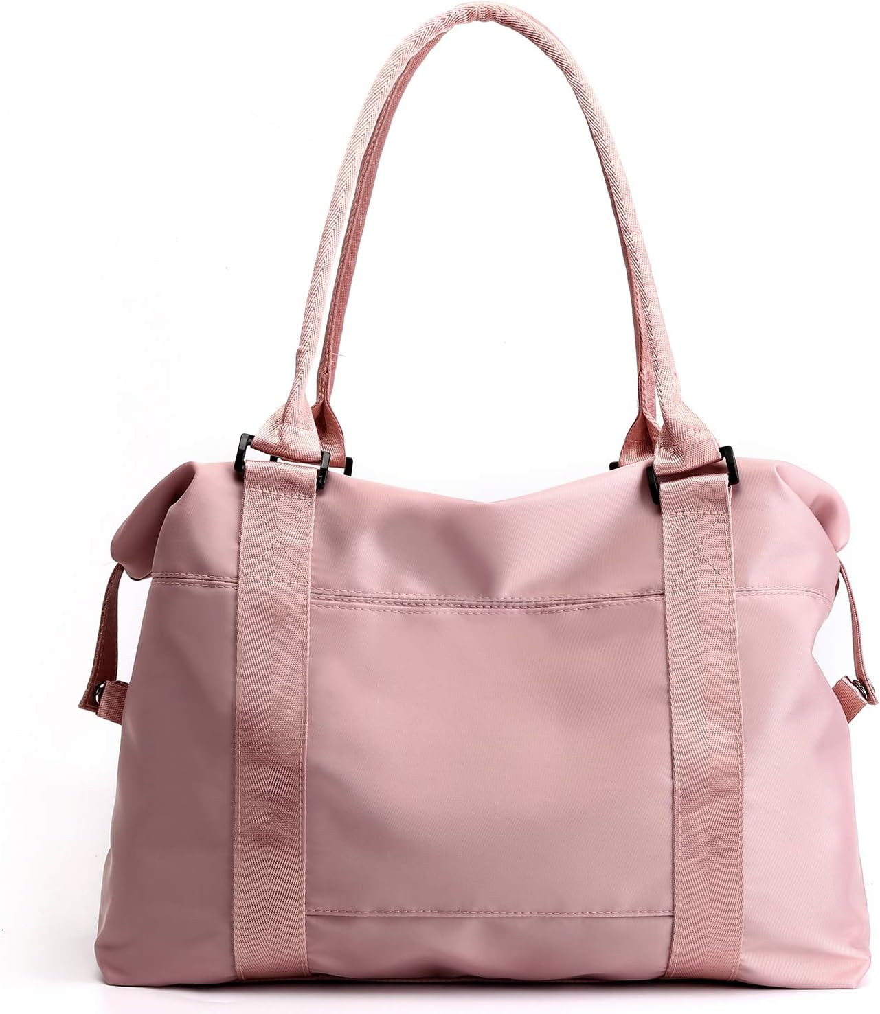 Forestfish Carry On Luggage Bag Sports Gym Bag Travel Duffel Bag, Pink | Amazon (US)