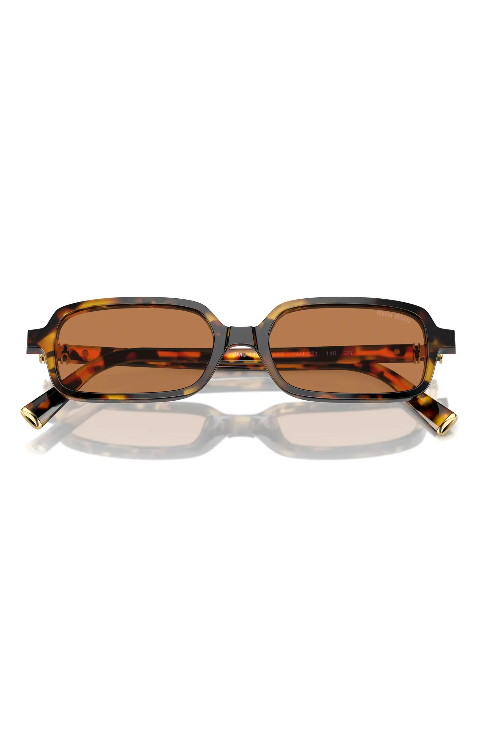 Miu Miu 51mm Rectangular Sunglasses | Nordstrom | Nordstrom