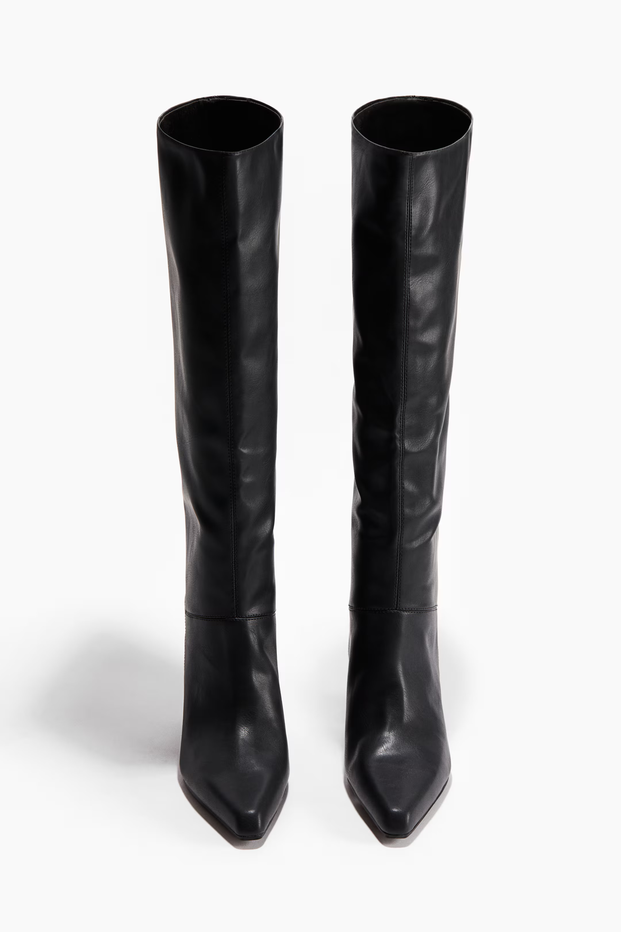 Knee-high boots - Black - Ladies | H&M GB | H&M (UK, MY, IN, SG, PH, TW, HK)