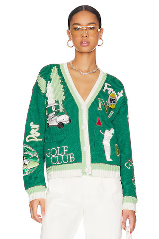 No! Jeans Gone Golfing Cardigan in Green from Revolve.com | Revolve Clothing (Global)