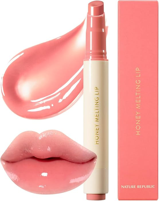 Nature Republic HONEY MELTING LIP 02 FIG SOFT LIP STICK, Glowy Finish | Amazon (US)