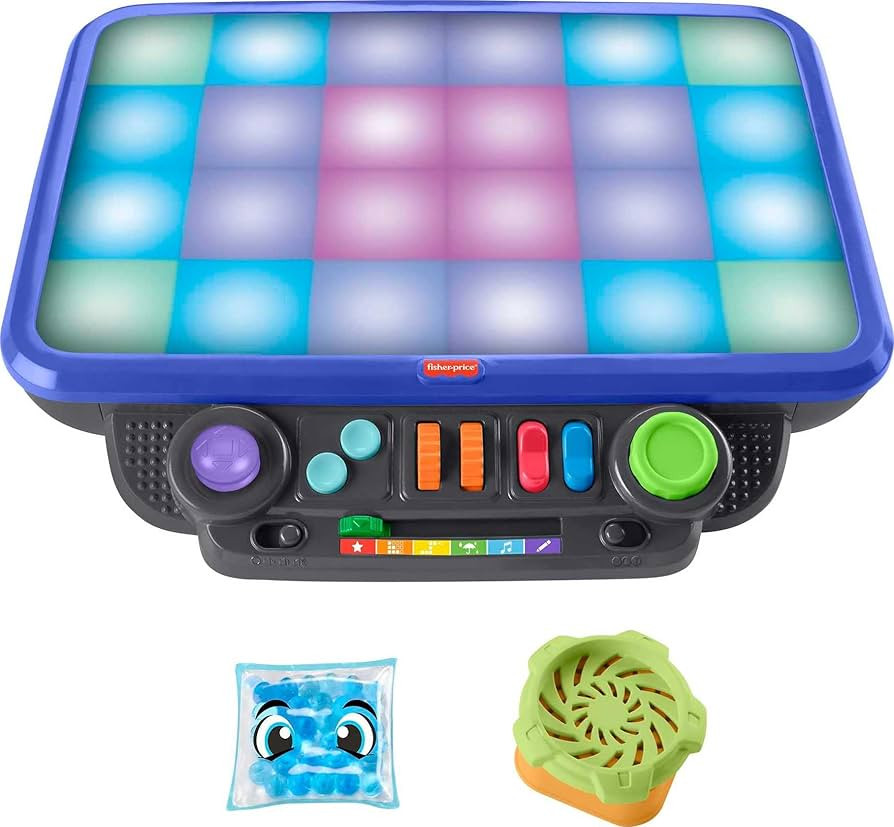 Fisher-Price Learning Toy Sensory Bright Light Station, Activity Table with Games Music & Sounds ... | Amazon (US)