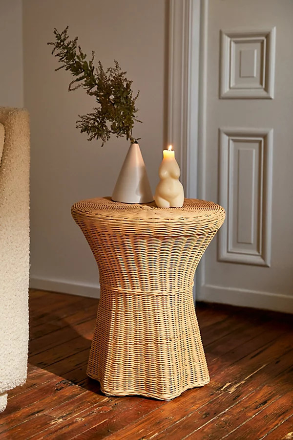 Pierce Wicker Side Table | Urban Outfitters (US and RoW)