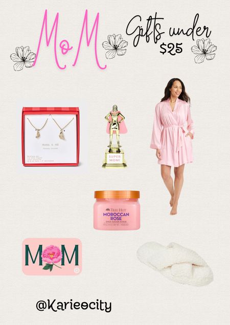 Mom’s Day is coming up 🌸 Here is a few Gifts under $25. 💗

Mothers Day Gifts// Mothers Day// What to get your mom // Moms Day // Gifts for her// 

#LTKGiftGuide #LTKfindsunder50 #LTKfamily