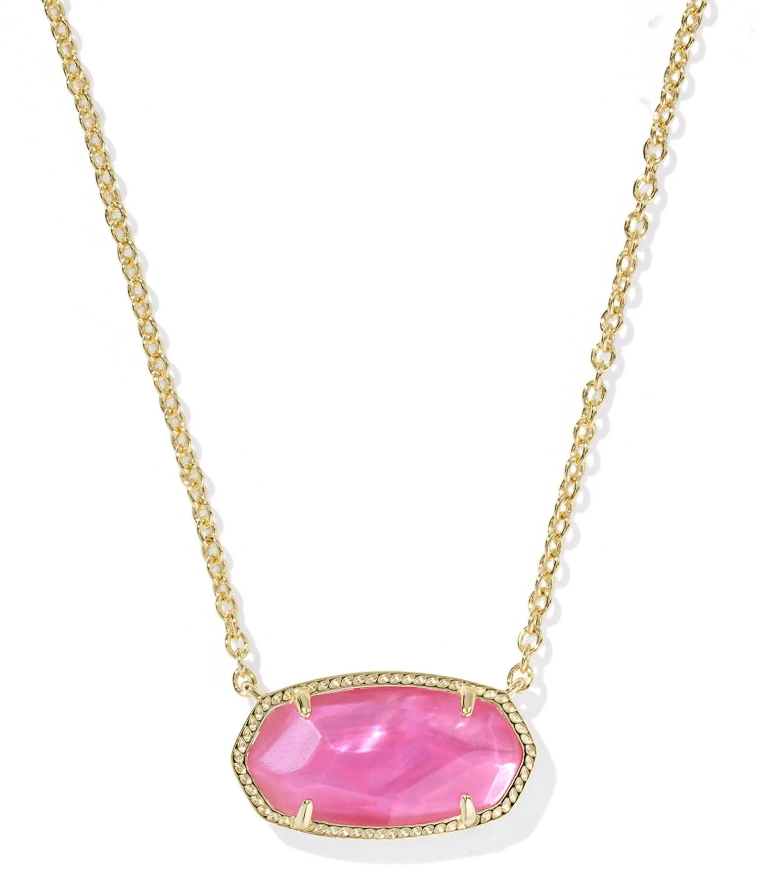 Women's Elisa Gold Statement Necklace In Azalea Illusion | Shop Simon