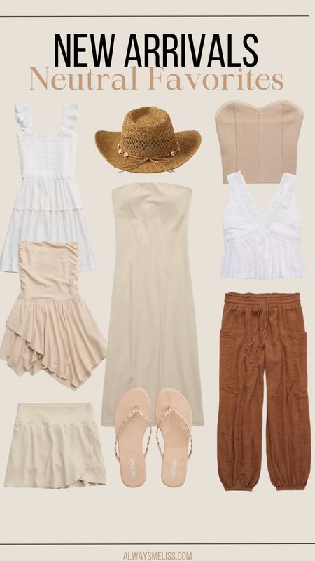 Rounding up some of my favorite neutral items from Aerie! All great for summer! Love the sandals too!

Summer Outfit
Casual Outfit
Casual Dress

#LTKSeasonal #LTKStyleTip