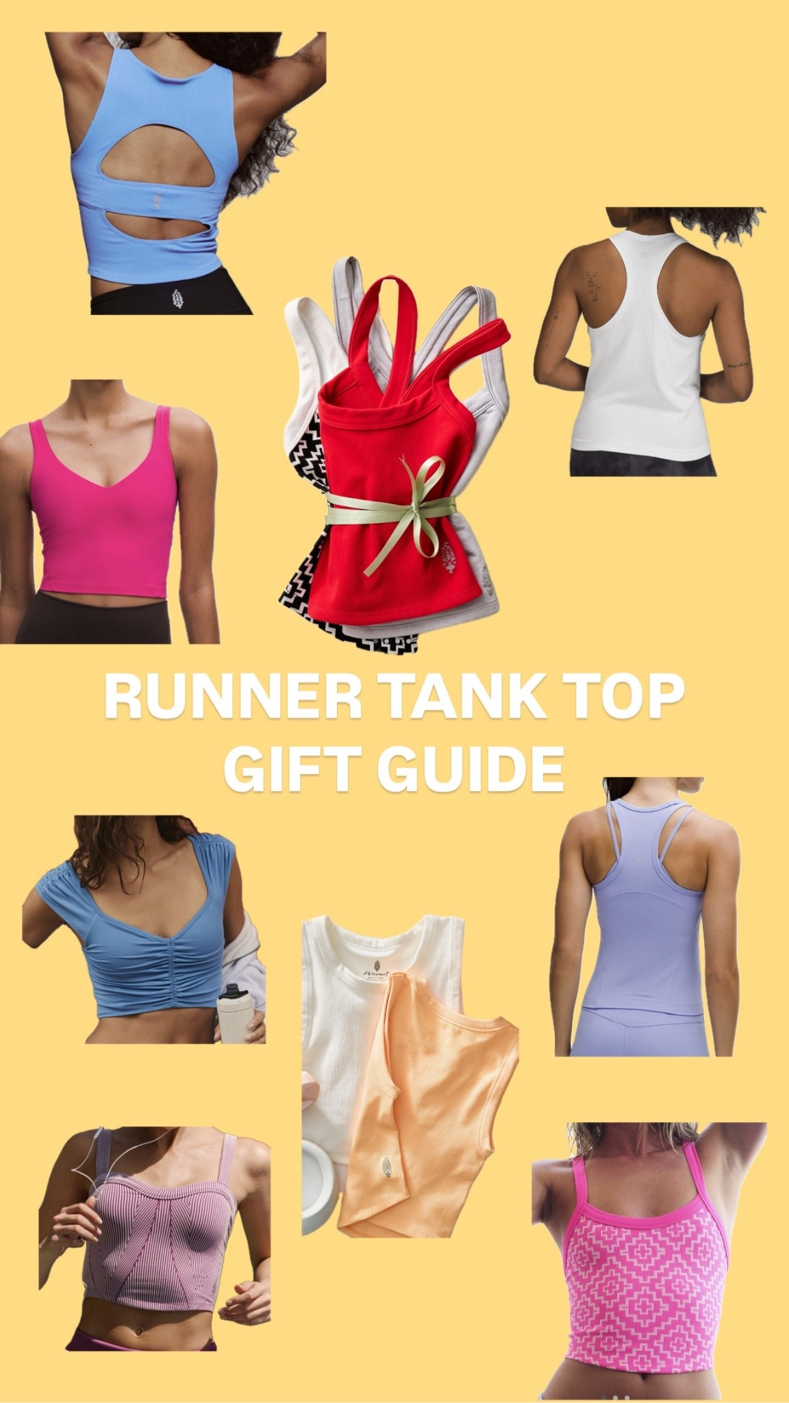 RUNNER TANK TOP GIFT GUIDE

#LTKGiftGuide #LTKHoliday #LTKfitnessgoals