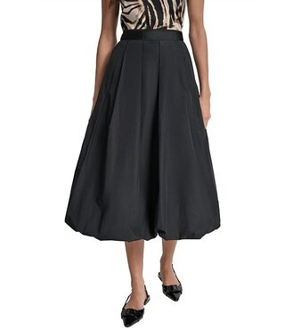 DKNY by Donna Karan Taffeta Bubble Midi Skirt | Dillard's | Dillard's