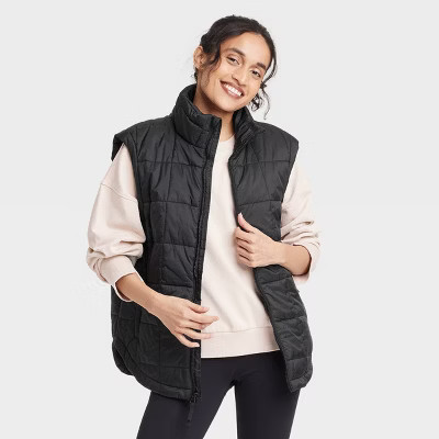 Women's Quilted Puffer Vest - JoyLab™ | Target