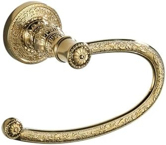 Vintage Style Gold Toilet Roll Paper Holder Retro Tissue Holder Wall Mounted Bathroom Hardware | Amazon (US)