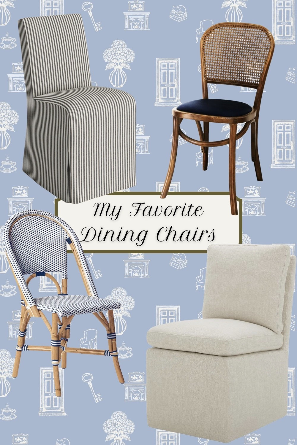 My favorite dining chairs 

#LTKHome