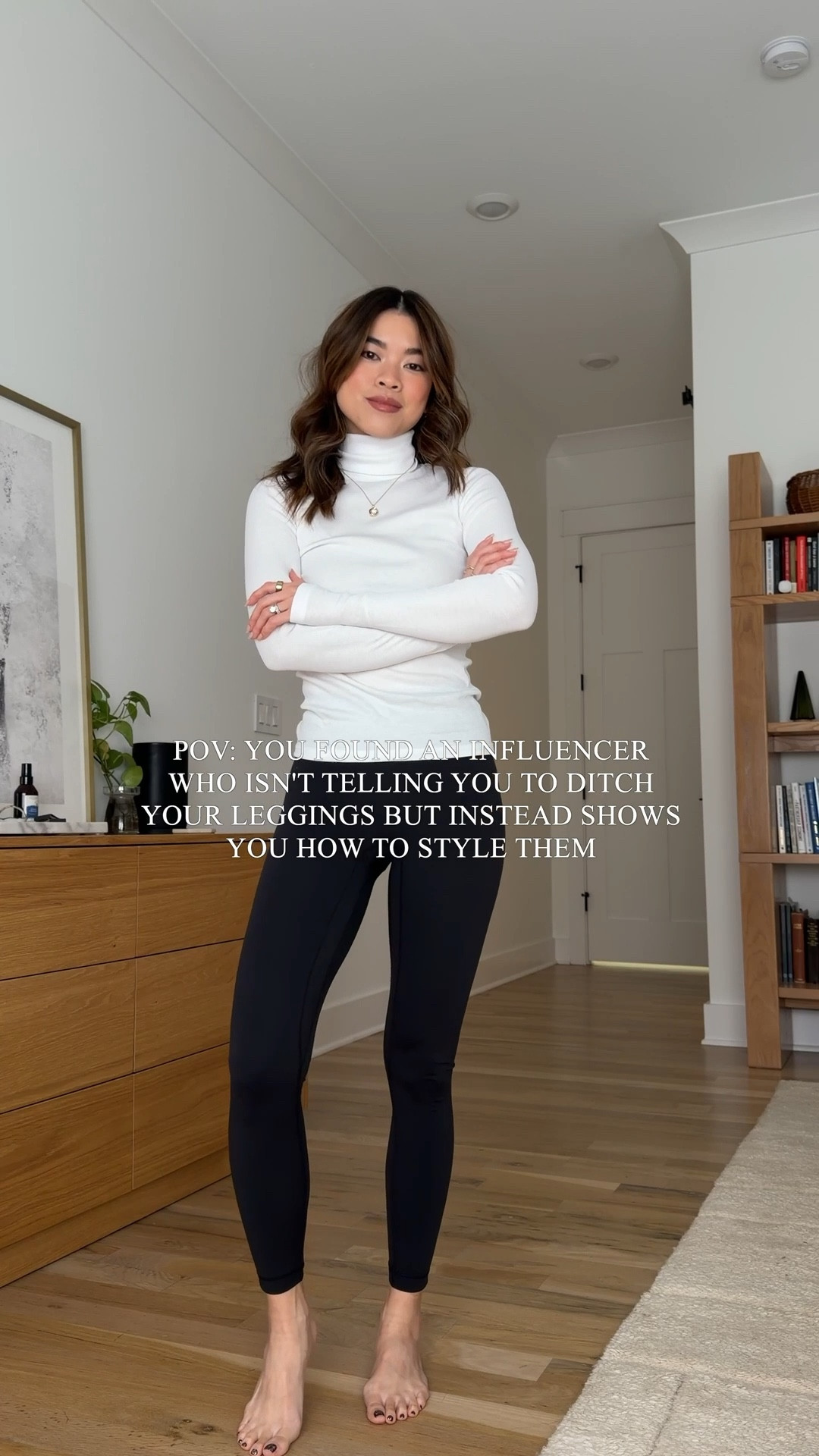 How I style leggings! 
Long sleeve size XS, sweater size small, legging size 2 with 25” inseam, jacket XS

How to style leggings, how to dress up leggings, comfy outfit ideas, winter outfits, winter style, petite outfits 

#LTKSeasonal #LTKootd #LTKPetite
