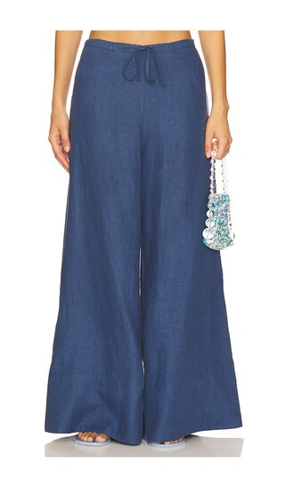 Saudade Cascade Pant in Blue. - size S | Revolve Clothing (Global)