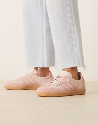 adidas Originals Samba OG sneakers in pink | ASOS | ASOS (Global)