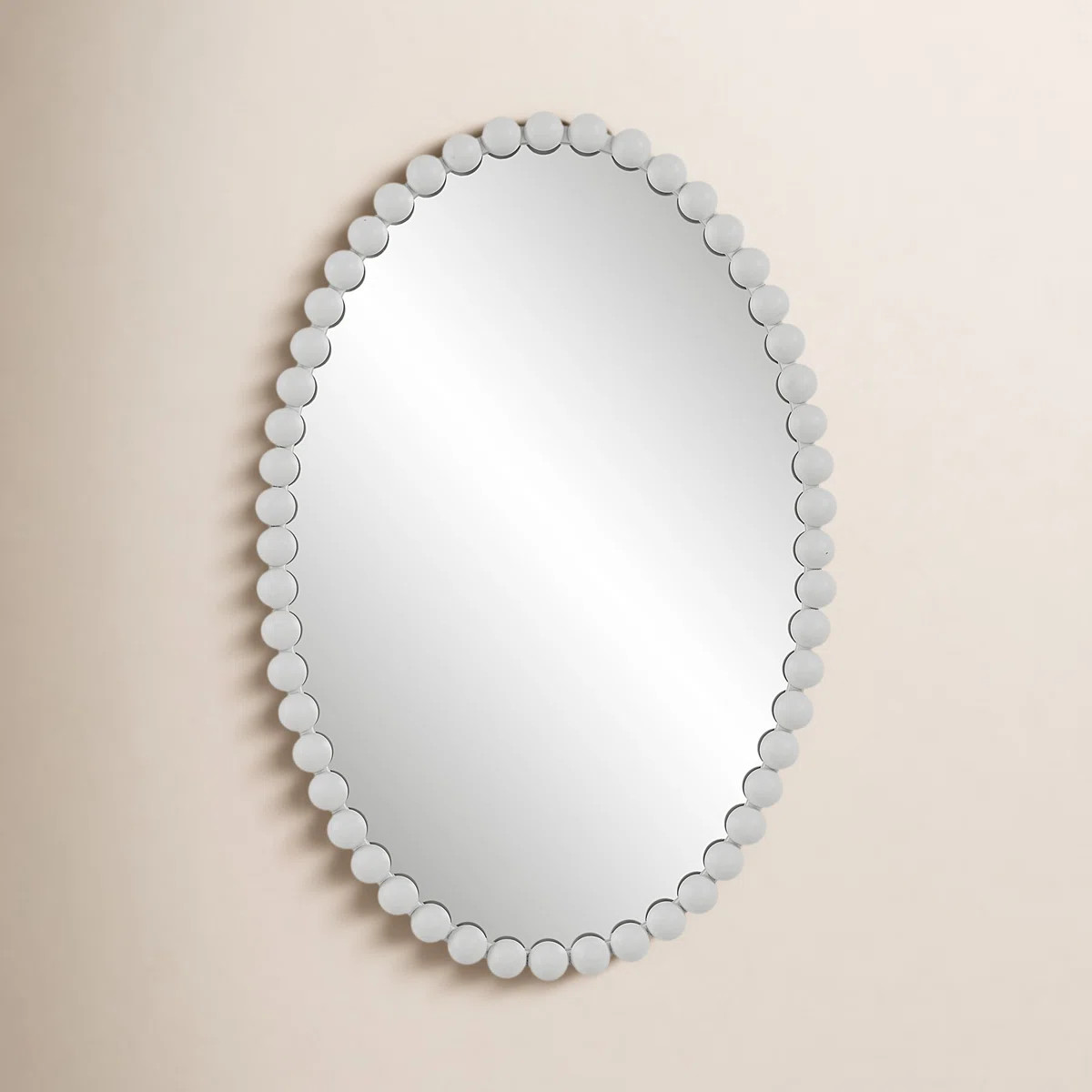 Sanne Metal Oval Wall Mirror | Wayfair North America