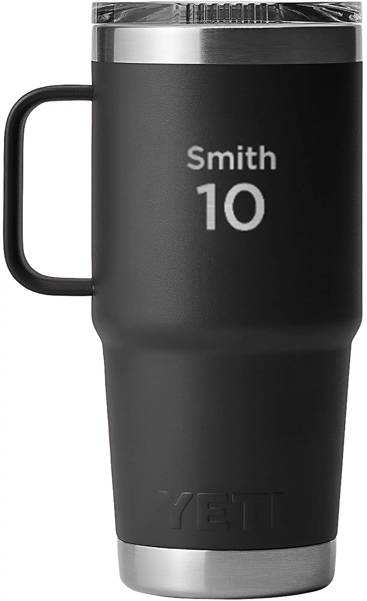 YETI Custom 20 oz. Rambler Travel Mug with Stronghold Lid, Black | DICK'S Sporting Goods