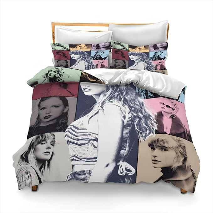 Bedding Sets 3D Printed Lightweight 3 Piece Comforter Sets for Kids Boys Girls, 1 Duvet Cover and... | Amazon (US)