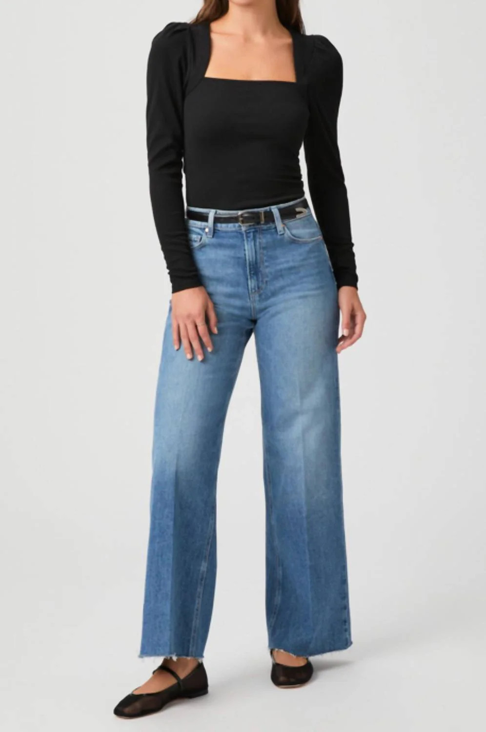 Anessa Wide Legs Jeans In Archives | Shop Simon