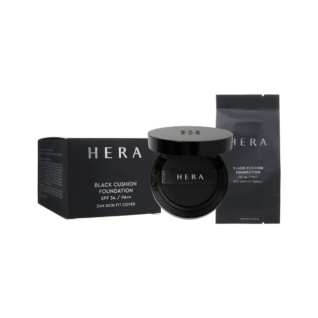 HERA - Black Cushion Foundation Set - 9 Colors | YesStyle Global
