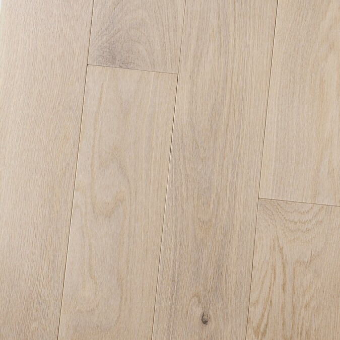 Bruce Nature of wood premium 6-in Wide x 1/2-in Thick Light White White Oak Smooth/Traditional En... | Lowe's