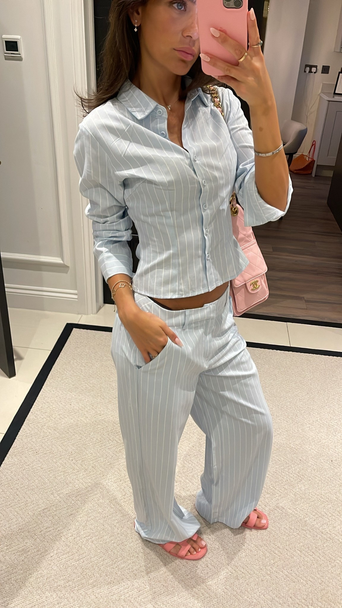 Blue co ord 🩵 wearing size UK 6 in both 🩵

#LTKsummer #LTKuk #LTKeurope