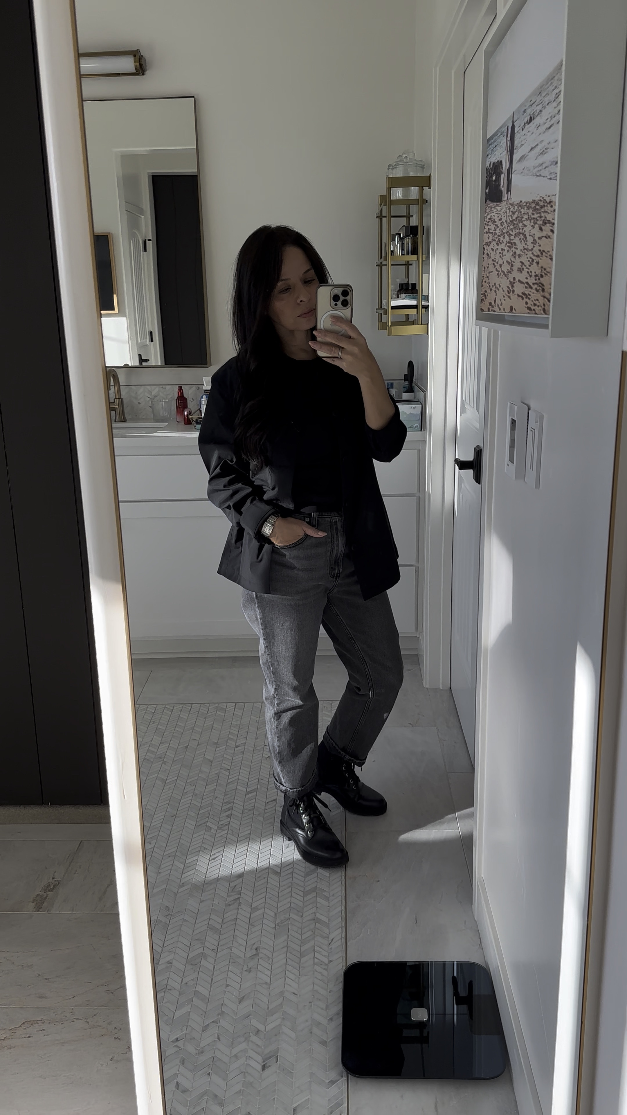 Styling my favorites 
Abercrombie jeans 
Uniqlo top
Uniqlo shirt men’s
Fendi boots 

#LTKCyberWeek #LTKStyleTip #LTKMens