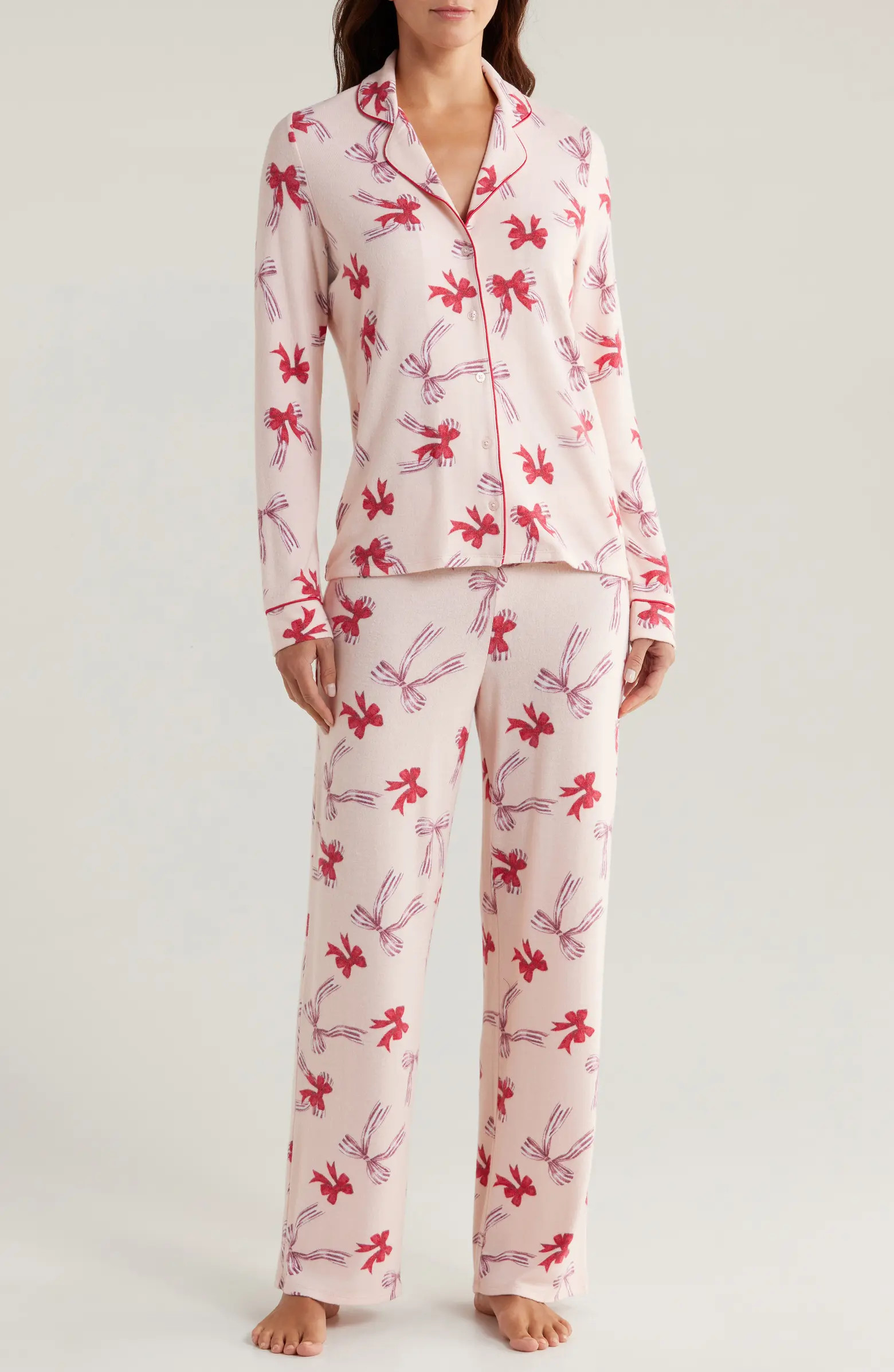 Nordstrom Brushed Hacci Pajamas | Nordstrom | Nordstrom