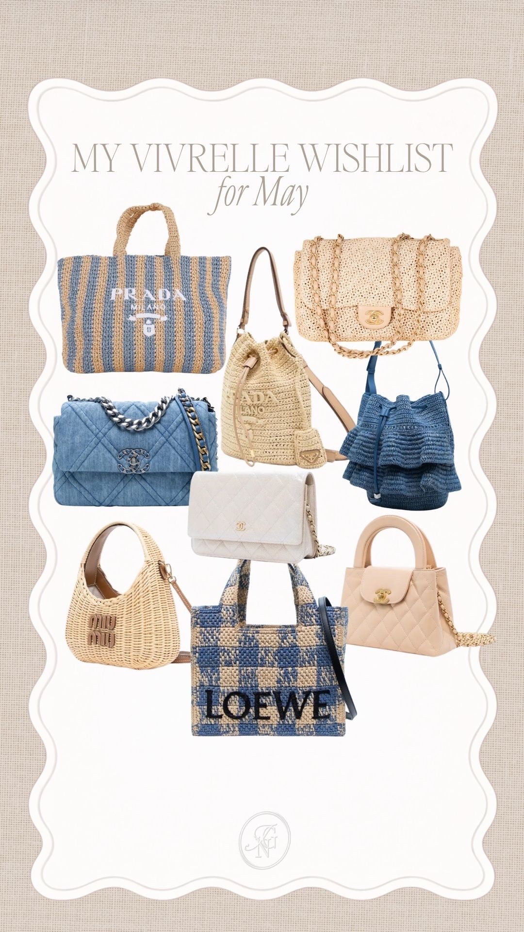 Borrow stunning designer bags from @Vivrelle ! get your first month of the membership free with code JENALVAREZ 🐚 Here’s my May wishlist 🤎

#vivrelle #handbags #mothersday #mothersdaygiftidea #forher #designerbags #handbags #summerbag #summer

#LTKMothersDay #LTKSeasonal #LTKSaleAlert