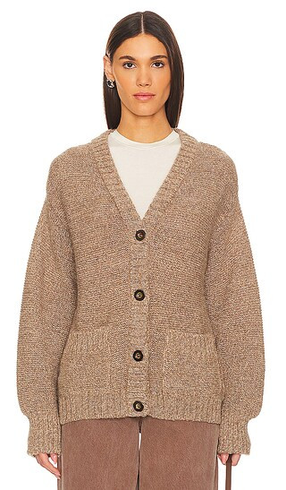 Zemiau Cardigan in Dark Earth | Revolve Clothing (Global)