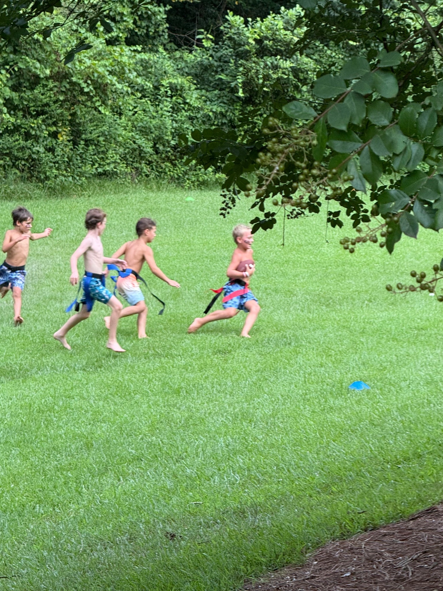Flags for flag football game #birthdaypartyfun #flagfootball #screenfreefun #1000hoursoutside

#LTKFamily #LTKActive #LTKSeasonal