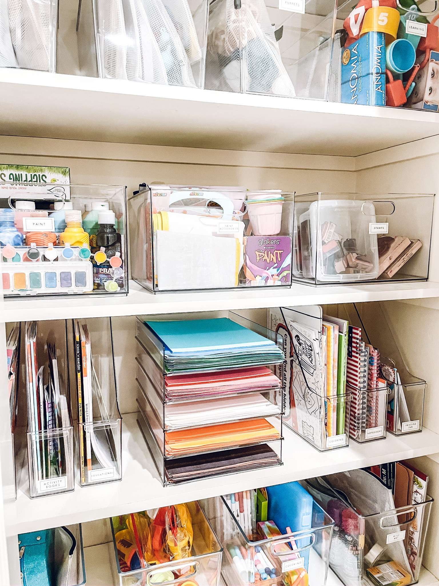 Arts + Crafts organization✨ Like-It Letter Tray. Everything Organizer Magazine File. Brightroom All Purpose Storage Bin. Amazon Paint Your Own Stepping Stone. 

#LTKkids #LTKfamily #LTKhome