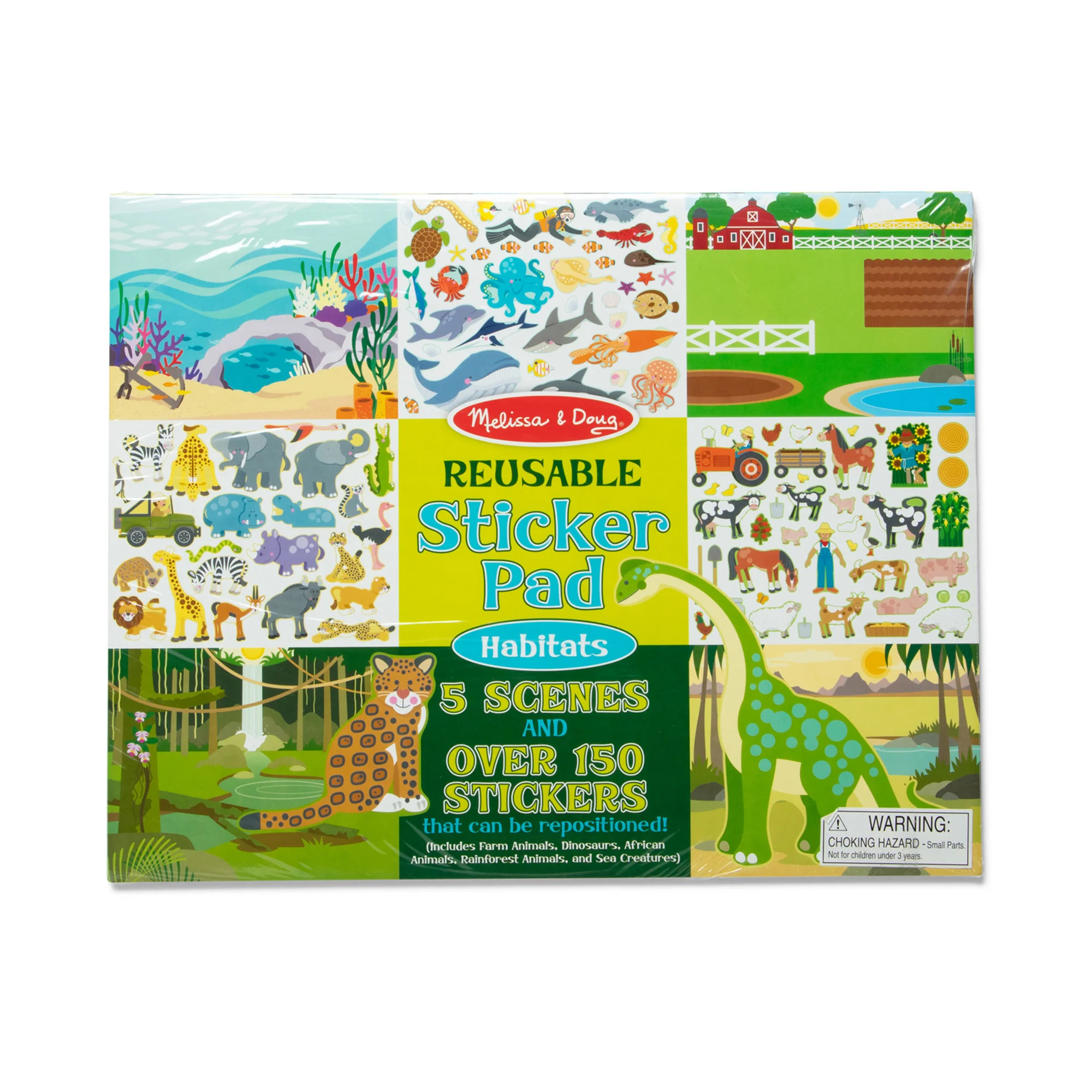 Reusable Sticker Pad - Habitats | Melissa and Doug