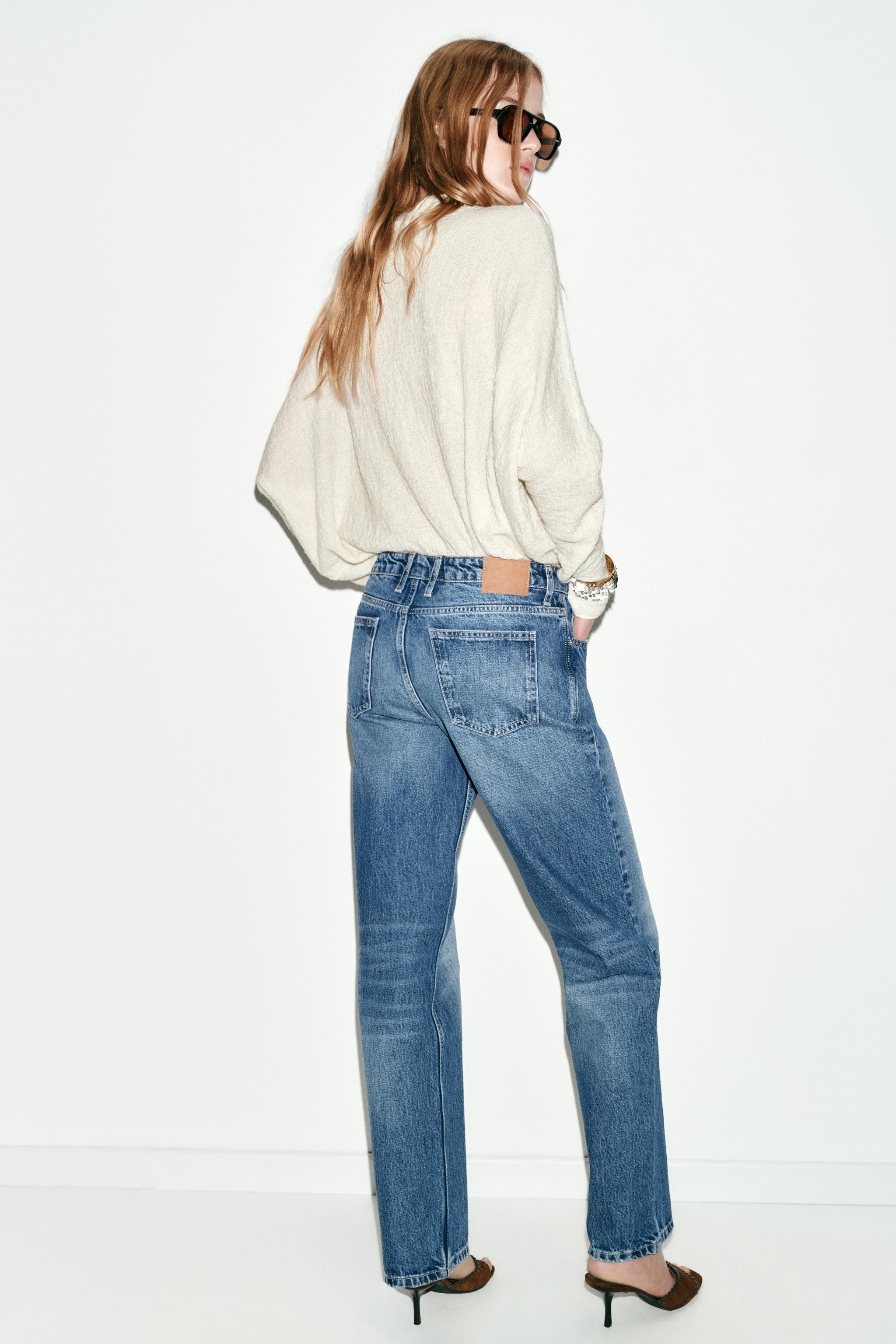 Z1975 LOW RISE STRAIGHT FULL LENGTH JEANS | Zara US