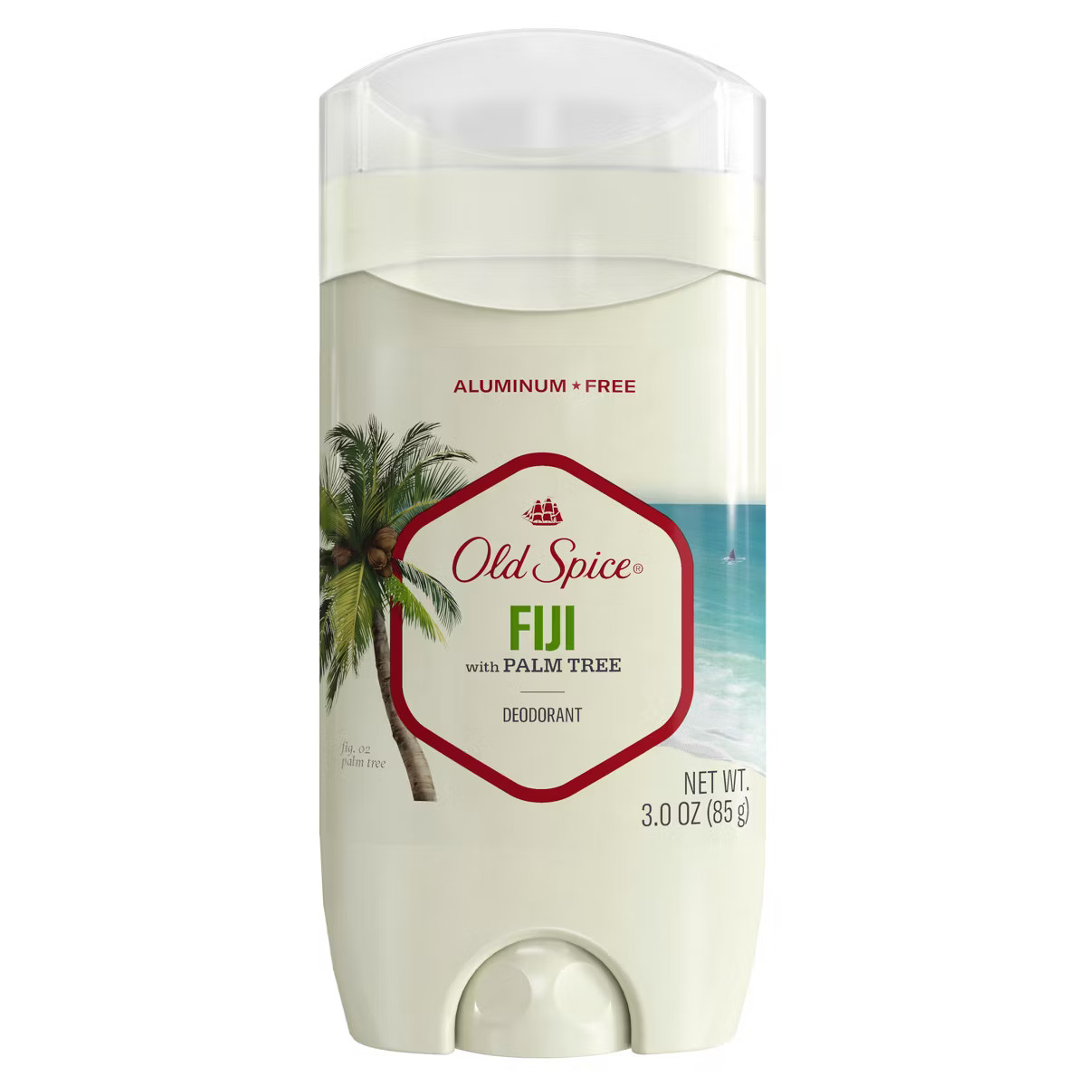 Old Spice Men's Deodorant Aluminum-Free Fiji with Palm Tree - 3oz | Target