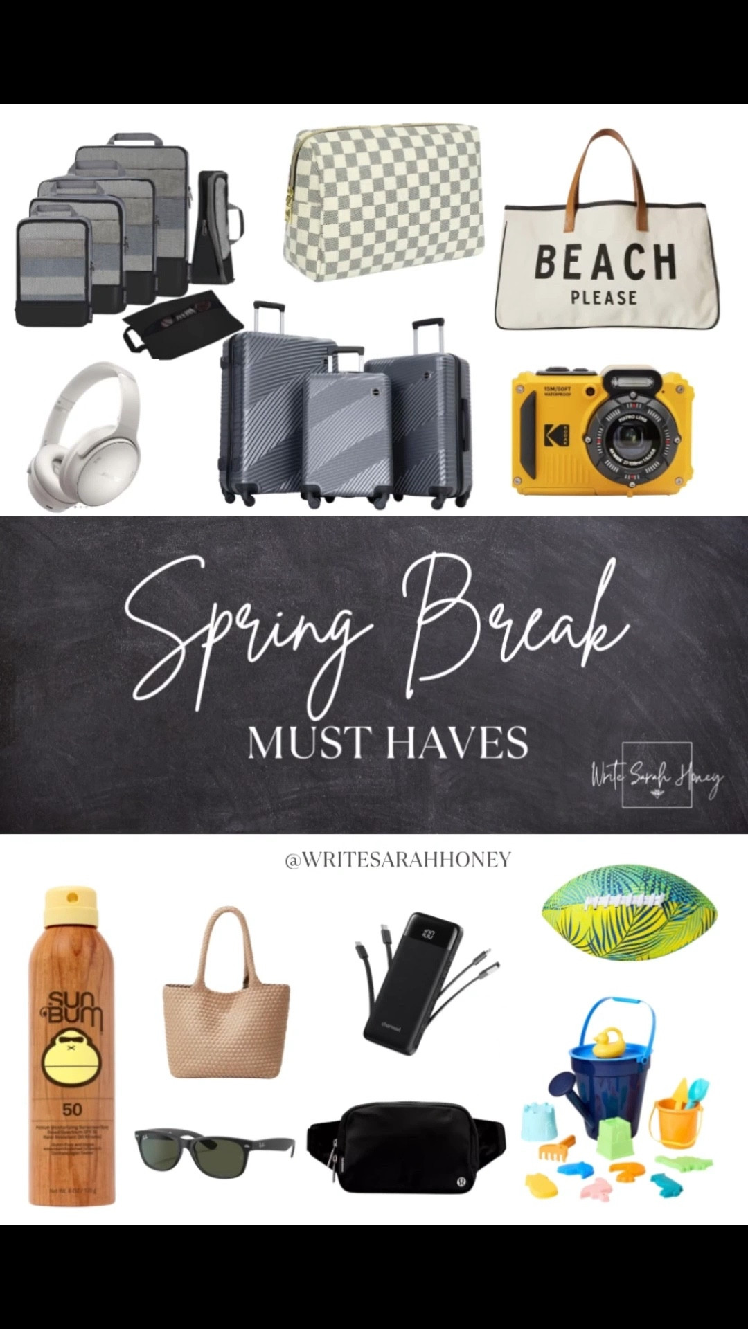 Spring break essentials ☀️👙🌴! 
SHOP NOW! FOLLOW WRITE SARAH HONEY FOR ALL YOUR MUST HAVES! #SpringBreak #VacationMode #BeachVibes #Trending #TravelEssentials #OOTD #ResortWear #ExplorePage #SpringStyle 



#LTKSpringSale #LTKTravel #LTKSwim