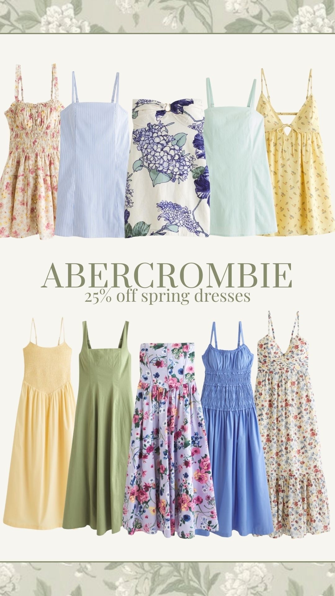 Abercrombie having a sale on all dresses 💕🌷🌿



Spring dresses, Abercrombie 
, sale, spring style, spring fashion @abercrombie 

#LTKSaleAlert #LTKSeasonal #LTKSpringSale
