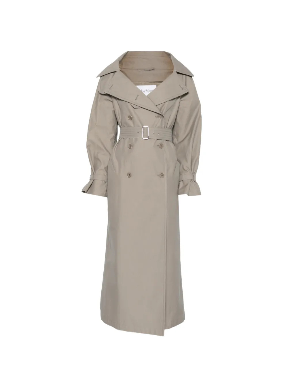 manteau croisé à taille ceinturée | Farfetch Global