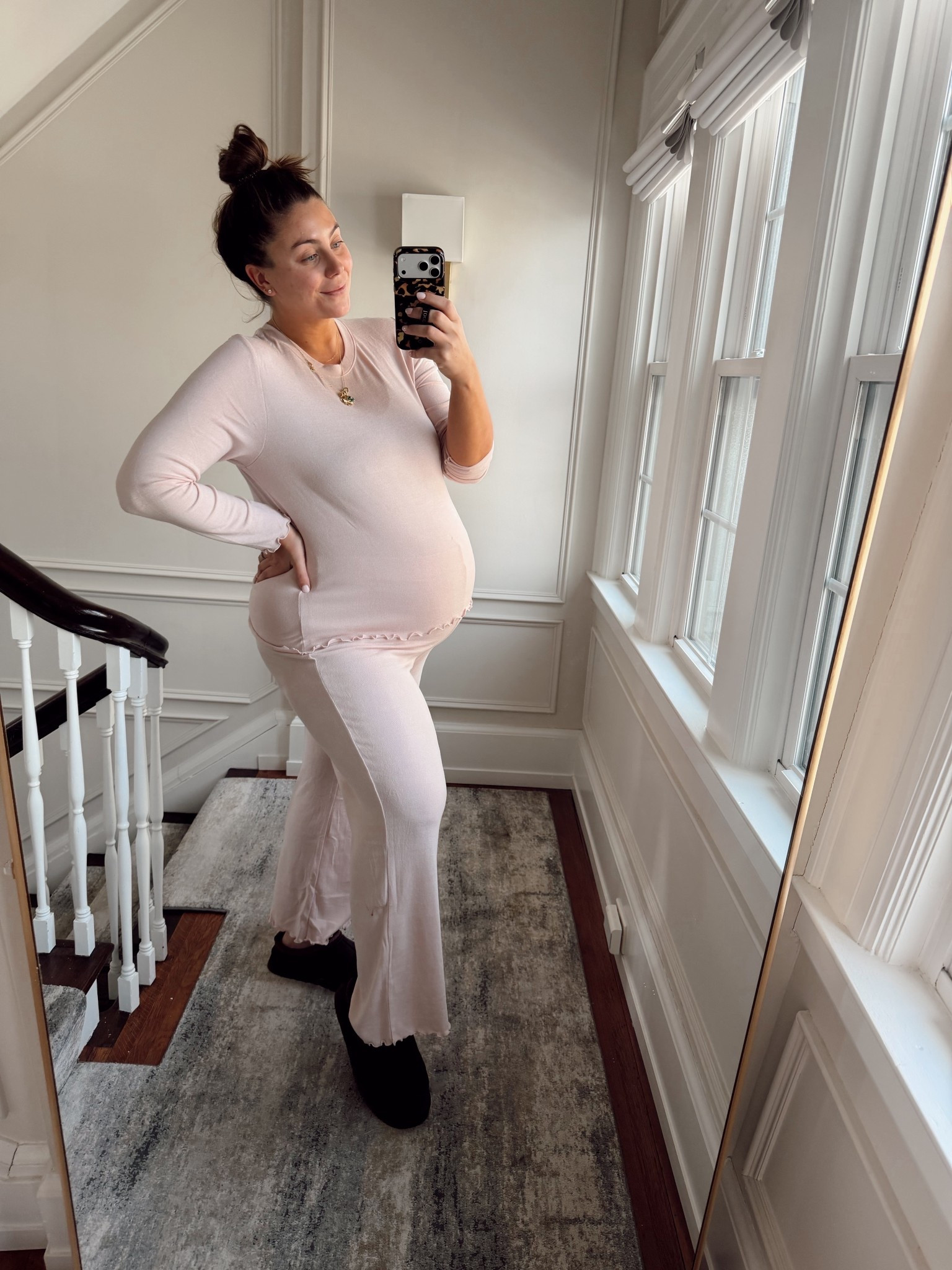 Wearing size XXL in pajamas 

#LTKmomlife #LTKootd #LTKMidsize